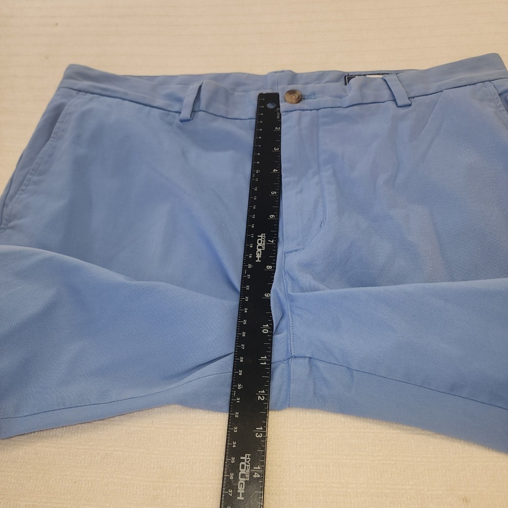 Vineyard Vines Breaker Pant Mens 36x32 Blue Chino Straight Leg Cotton Stretch - Picture 8 of 11